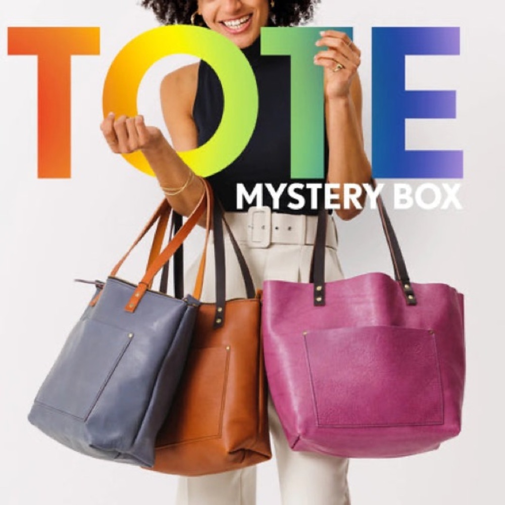 Luxury mystery bag pulls which may contain luxury shoes